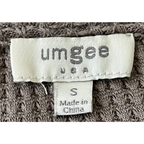 UMGEE USA KNEE LGTH SHORT DOLMAN SLV SWEATER DRESS, WOMENS, S, GREY, A-LINE - Picture 9 of 10